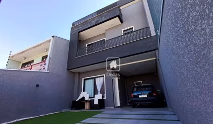 Sobrado com 3 dormitórios à venda, 143 m² por R$ 830.000 - Weissópolis - Pinhais/PR
