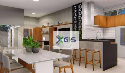 Casa com 3 dormitórios à venda, 121 m² por R$ 550.000,00 - Ideal Life Ecolazer Residence - São José do Rio Preto/SP