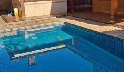 Sobrado com 3 dormitórios para alugar, 350 m² por R$ 7.300,00 - Parque Residencial Damha - São José do Rio Preto/SP