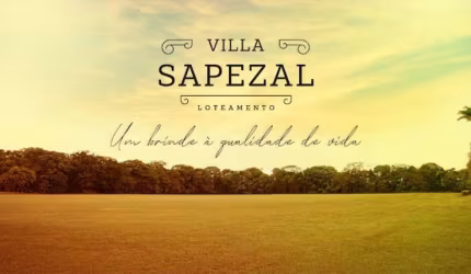 TERRENO À VENDA NO CONDOMÍNIO VILLA SAPEZAL