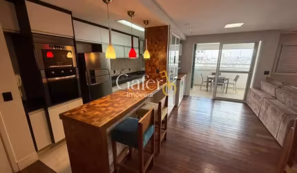 Apartamento para Locação em São Caetano do Sul, Santa Paula, 2 dormitórios, 2 suítes, 3 banheiros, 2 vagas