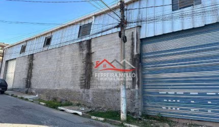 Galpão, 500 m² - venda por R$ 2.500.000,00 ou aluguel por R$ 12.000,00/mês - Serpa - Caieiras/SP