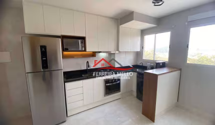 Apartamento com 2 dormitórios para alugar, 38 m² por R$ 2.500,00/mês - Laranjeiras - Caieiras/SP
