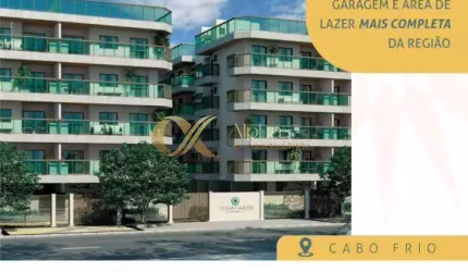 Apartamento novo na quadra da Praia em Cabo Frio - RJ.
