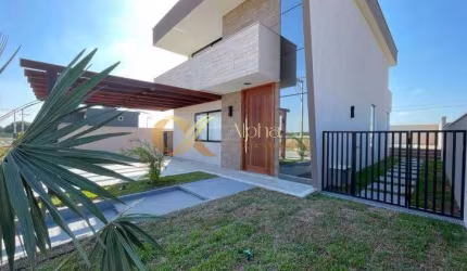 Excelente Casa Duplex Contemporânea no Peró, Cabo Frio - RJ