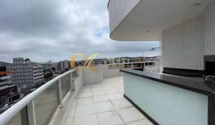 Cobertura com 3 suítes e proximidade a canal navegável Passagem, Cabo Frio