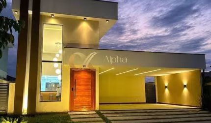 Casa linear com 3 quartos no Alphaville de Maricá - RJ.