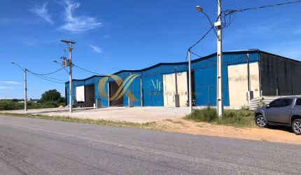 2 Galpões geminados, inacabados, de 1.000m² cada em Cabo Frio - RJ