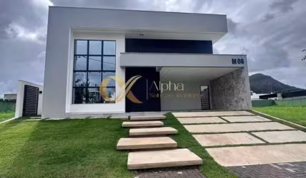 Excelente casa linear com 3 quartos no Condomínio Alphaville de Maricá/RJ
