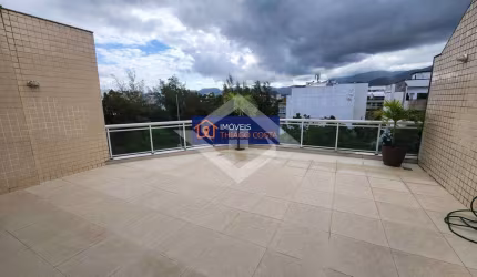 Cobertura Excepcional no Recreio: 2 Suítes, 3 Vagas, 153m² - Venha Conferir