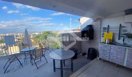 Excelente cobertura Duplex com 3 quartos - Cachambi