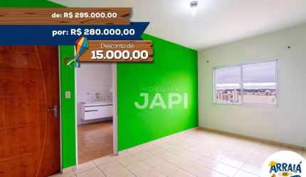 Apartamento com 2 dormitórios à venda, 60 m² por R$ 280.000,00 - Anhangabaú - Jundiaí/SP
