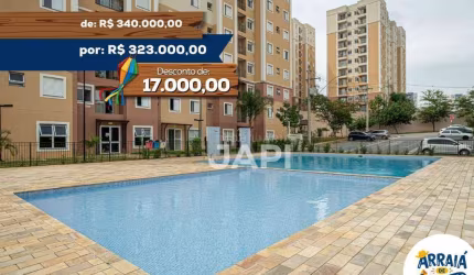 Apartamento com 2 dormitórios à venda, 50 m² por R$ 323.000,00 - Vila Nambi - Jundiaí/SP