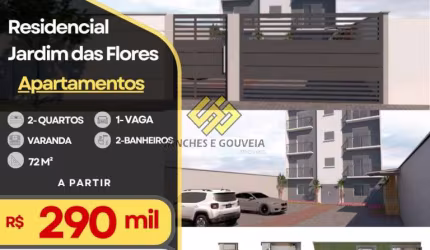 Apartamentos em contrução jardim das flores