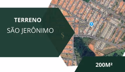 Terreno à venda - Residencial São Jerônimo, Franca/SP