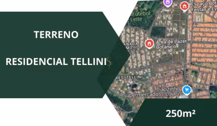 Terreno à venda - Residencial Tellini, Franca/SP