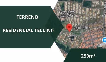 Terreno à venda - Residencial Tellini, Franca/SP