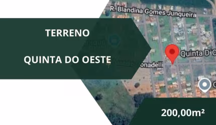 Terreno à venda - Quinta do Oeste, Franca/SP
