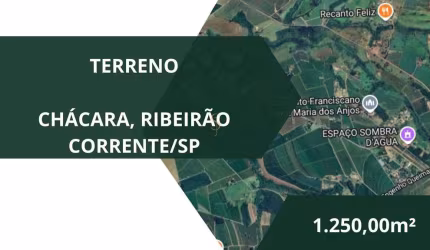 Terreno à venda - Chácara, Ribeirão Corrente/SP