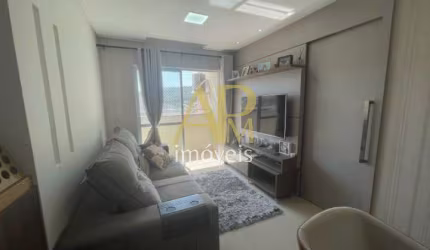 Apartamento à venda mobiliado: sacada+ churrasq + 2 dorm + elevador/Biguaçu