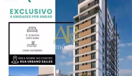 Apartamento Novo à venda: 2 suítes no Centro/ Fpolis