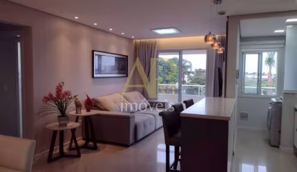 Apartamento mobiliado à venda: 3 dorm (1 suíte), 2 vagas - Praia João Rosa