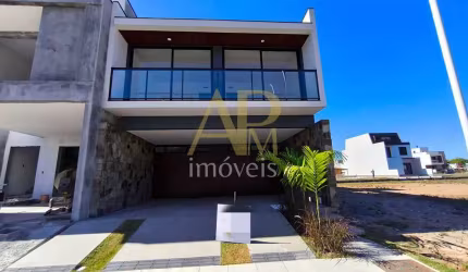 Casa à venda - fundos lago: 3 dorm (1 suite master)/ Condomínio Blue- 216m²