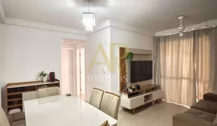 Apartamento com terraço à venda: 02 dorm e semimobiliado/ Cond. Clube em SJ