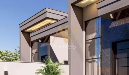 Casa em construção à venda: 2 dorm (1suíte), area nos fundos, 180m² -Areias