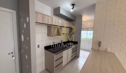 Apartamento à venda com 2 dorm e sacada com churrasqueira - Biguaçu/ Fundos
