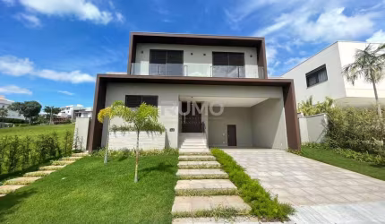 Casa em condomínio fechado com 4 quartos à venda na Rua das Palmas, 01, Alphaville Dom Pedro, Campinas, 354 m2 por R$ 4.000.000