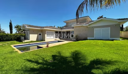 Casa em condomínio fechado com 4 quartos à venda na Rodovia Governador Doutor Adhemar Pereira de Barros, 100, Loteamento Alphaville Campinas, Campinas, 507 m2 por R$ 5.500.000