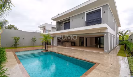 Casa em condomínio fechado com 4 quartos à venda na Estrada Municipal Adelina Segantini Cerqueira Leite, 1000, Loteamento Mont Blanc Residence, Campinas, 453 m2 por R$ 4.900.000