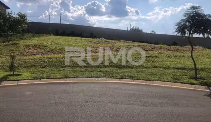 Terreno em condomínio fechado à venda na Avenida Isaura Roque Quércia, s/n, Loteamento Residencial Pedra Alta (Sousas), Campinas por R$ 800.000