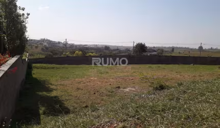 Terreno em condomínio fechado à venda na Rua José Picirili, 10, Residencial Jatibela, Campinas por R$ 1.500.000