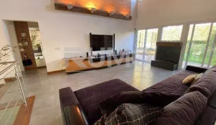 Casa em condomínio fechado com 4 quartos à venda na Avenida Recanto das Araucárias, s/n, Residencial Parque das Araucárias, Campinas, 381 m2 por R$ 3.800.000