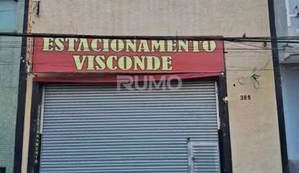 Barracão / Galpão / Depósito à venda na Rua Visconde do Rio Branco, 385, Centro, Campinas, 484 m2 por R$ 650.000