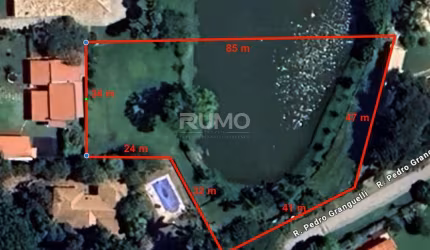 Terreno à venda na Fiorindo Granghelli, 301, Chácaras Long Island, Jaguariúna por R$ 710.000