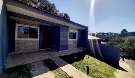 Casa para Venda em São José dos Pinhais, Del Rey, 3 dormitórios, 1 banheiro, 1 vaga