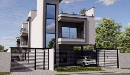 Sobrado com 3 dormitórios à venda, 148 m² por R$ 1.150.000 - Hauer - Curitiba/PR