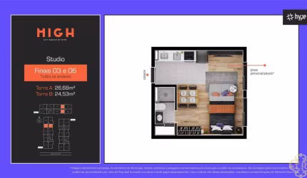 High City Habitat - Apartamento à venda no bairro Novo Mundo - Curitiba/PR