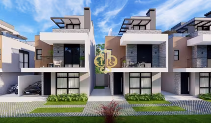 LANÇAMENTO – RESIDENCIAL TERRAZA - CONDOMÍNIO DE SOBRADOS TRIPLEX NO HAUER