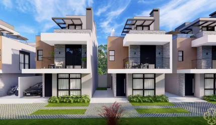 LANÇAMENTO – RESIDENCIAL TERRAZA - CONDOMÍNIO DE SOBRADOS TRIPLEX NO HAUER