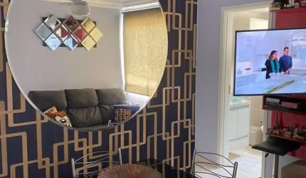 Santo Antonio - Apartamento Mobiliado e Decorado em Condomínio Completo