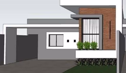 Casa térrea com piscina em Cara Cara, Ponta Grossa/PR