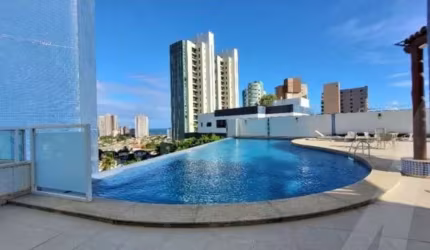 Apartamento em patamares com 3 suítes para venda vista mar