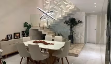 Casa em condomínio com 4 suítes em Lauro de Freitas no Condomínio Solaris para venda