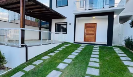 Casa para venda com 4 suítes e piscina privativa área gourmet 2 vagas de garagens em Lauro de Freitas no Caji