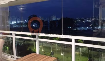 Apartamento de alto padrão na Vila Mogilar, Mogi das Cruzes-SP: 3 quartos, 3 suítes, 2 salas, 4 banheiros, 2 vagas de garagem, 125m².