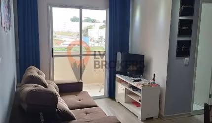 Apartamento à venda em Mogi das Cruzes-SP, Vila Cintra: 2 quartos, 2 salas, 1 banheiro, 1 vaga, 50m².